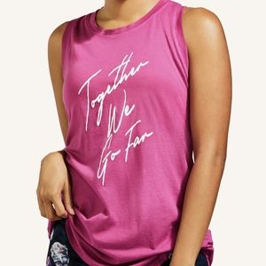 "Together We Go Far" tank top